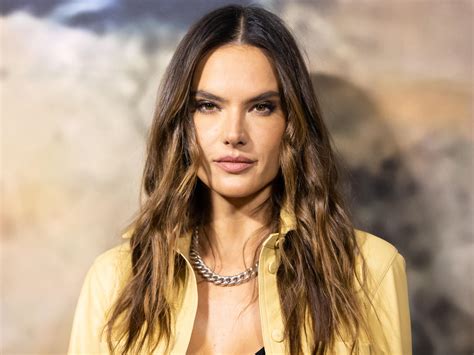 Alessandra Ambrosio Soaked Up The Sun In An Orange String Bikini That Showed Off Her Golden