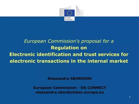 Ppt European Commissions Proposal For A Regulation On Powerpoint