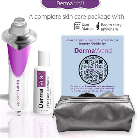 Dermawand Pro Anti Aging Skincare Deluxe System Microcurrent Facial