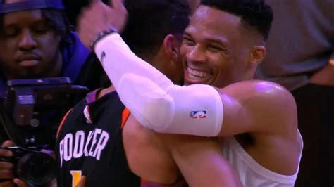 Russell Westbrook Shows Love To Devin Booker After Suns Eliminate