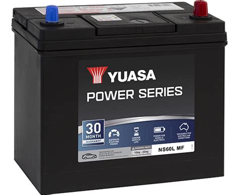 Ns L Mf Power Series Conventional Car Batteries Yuasa Batteries