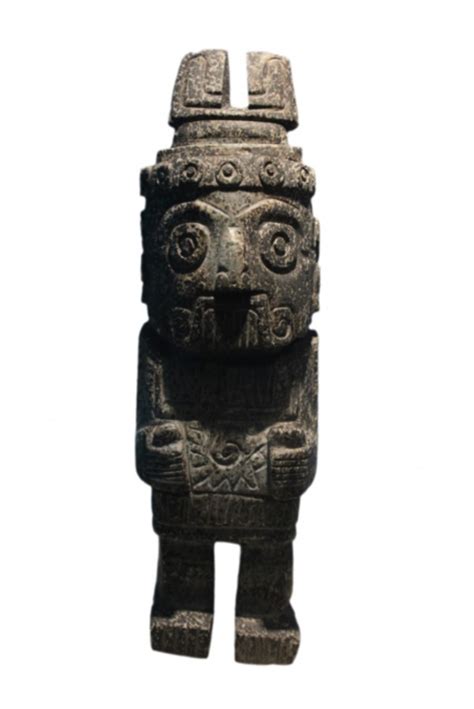 Lugares Inah Figurilla Antropomorfa Tlaloque