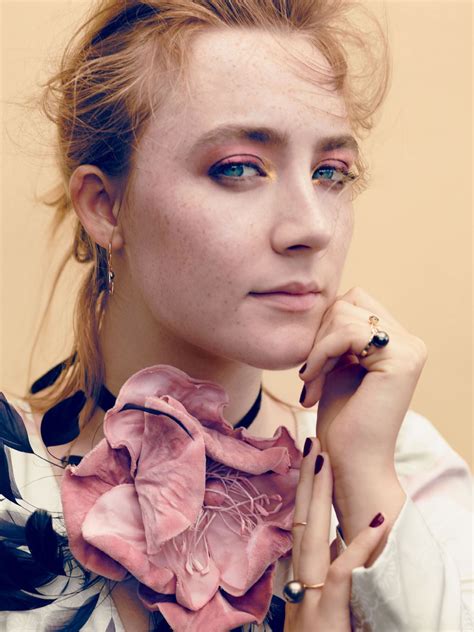 Saoirse Ronan Photoshoot For Glamour Magazine November 2015 • Celebmafia