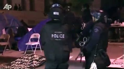 Redada en campamento de manifestantes en Los angeles Vídeo Dailymotion