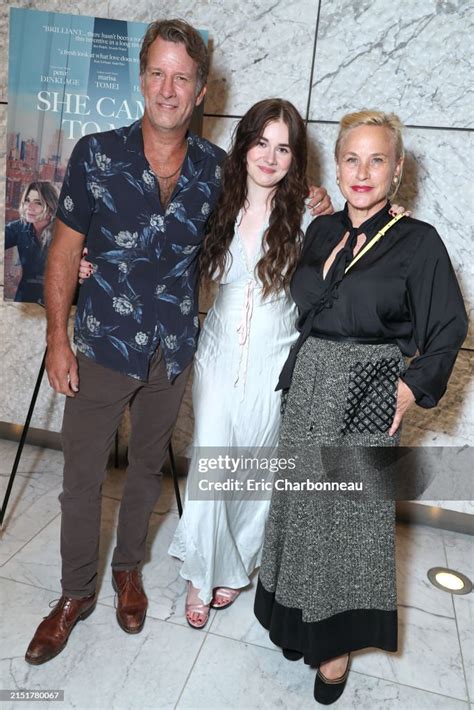 Thomas Jane, Harlow Jane and Patricia Arquette seen at Vertical's SHE... News Photo - Getty Images