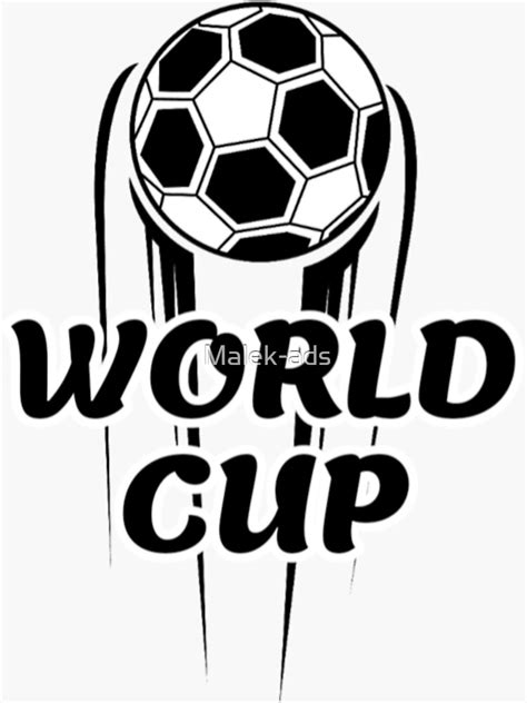 Fifa 2022 World Cup Football ⚽️ Sticker For Sale By Malek Ads