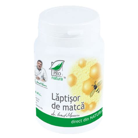 Laptisor De Matca Capsule Pro Natura Farmacia Tei Online