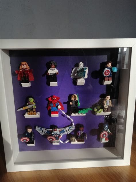 Lego Minifigurki Marvel Studios Ramka Swarz Dz Licytacja Na