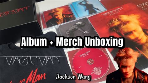 Jackson Wang Magic Man Album Merch Unboxing ️ Us Version Youtube