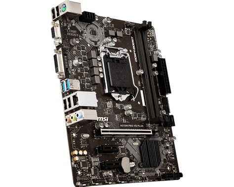 MSI H310M Pro VD Plus Motherboard Specifications On MotherboardDB