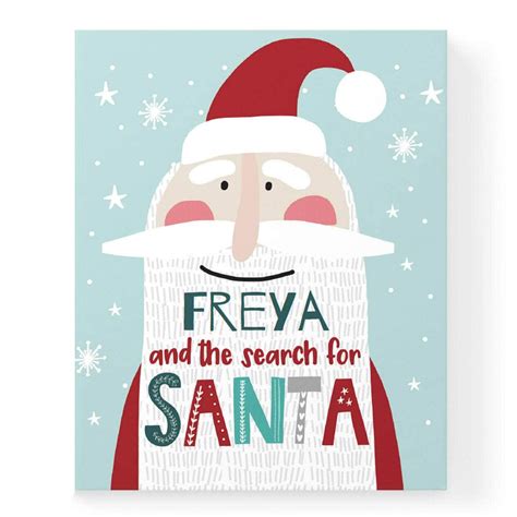 Personalised Children's Book - Search For Santa Book – Letterfest