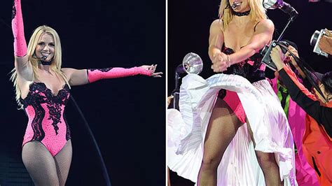 Britney Spears Risque Costumes In Pictures As Femme Fatale Tour Comes