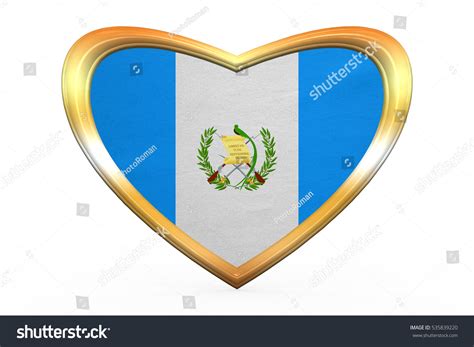 Guatemalan National Official Flag Patriotic Symbol Stock Illustration ...