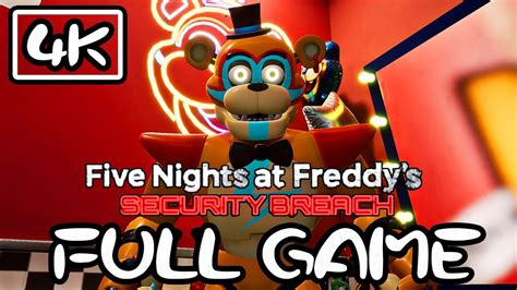 Five Nights At Freddys Security Breach Full Game Walkthrough All