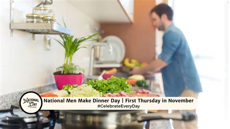 November 7 2024 National Men Make Dinner Day National Canine