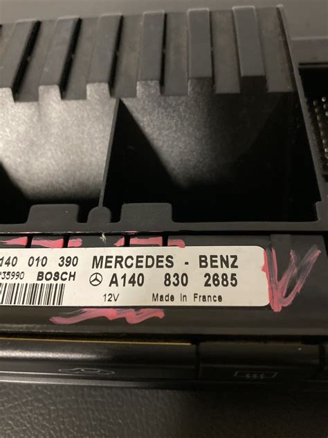 MERCEDES W208 98 02 CLK320 CLK430 CLK A C HEATER CLIMATE CONTROL 98 99