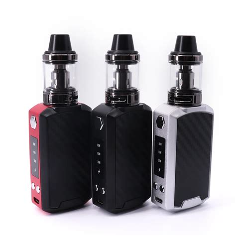 Kit vapoteur avec batterie bulit in 80w 2000mAh avec réservoir de