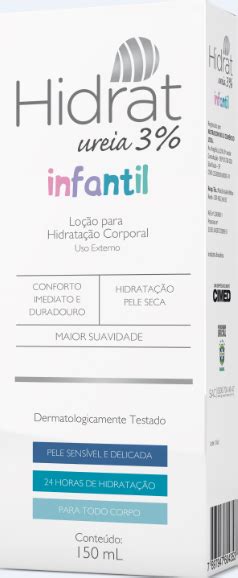 Hidrat Ureia Infantil Ml Cimed Cuidados Pessoais Cir Rgica