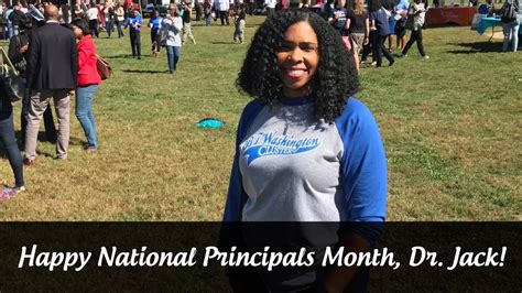 National Principals Month Youtube