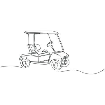 Golf Cart Sketch