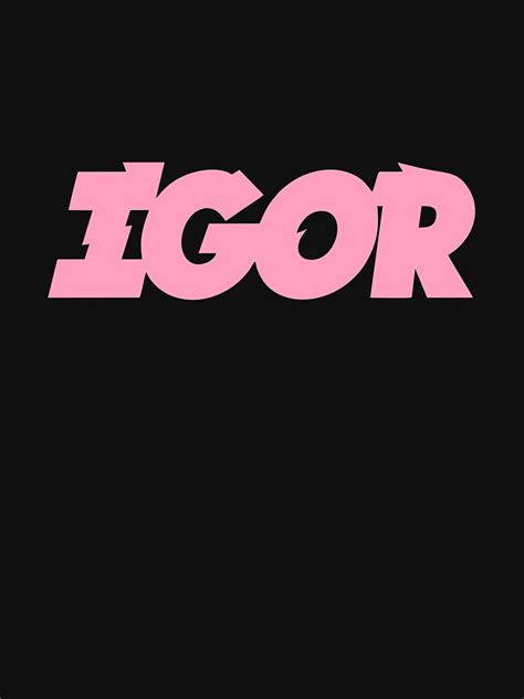 "Best Seller Tyler the Creator Igor Album Pink Logo" T-shirt by JonathonCarter | Redbubble