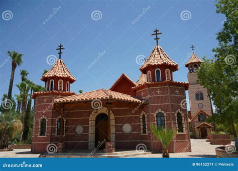 Church At St Anthony S Monastery In Florence Arizona Stock Image