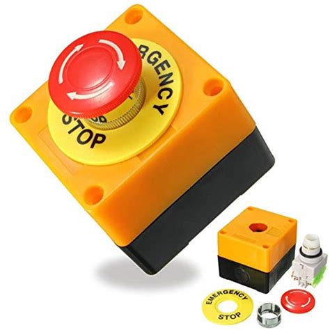 Buy Wmlbk Emergency Stop Push Button Station 660v 10a Self Locking Red