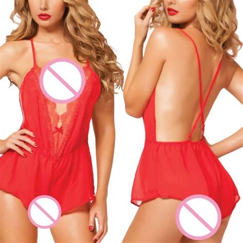 Sexy Hot Erotic Costumes Lace Open Bra Sex Dress Pajamas Temptation