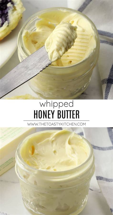 Whipped Honey Butter Recipe By The Toasty Kitchen Is An Easy 3 Ingredient Recipe Thats Rea