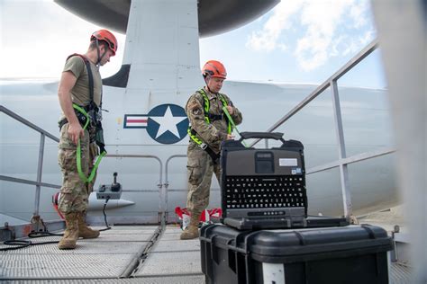 DVIDS Images Opening The Dome On The AWACS Image 2 Of 10