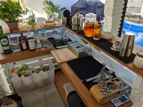 Wooden Bar Counter / Counter Top / Rustic / Customised, Furniture ... 