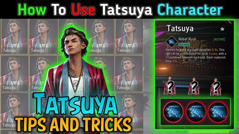 How To Use Tatsuya Character Tatsuya Character Tips And Trick