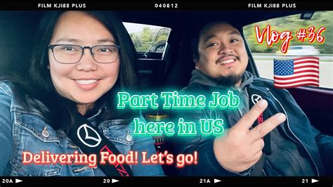 Buhay Amerika Part Time Job Namin Dito Sa Amerika Uber Eats VLOG