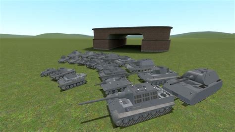 ACF German tank pack Все для Гаррис Мод