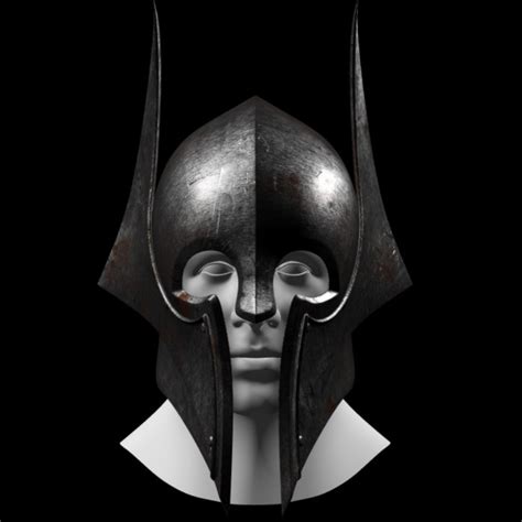 3d model dark knight helmet