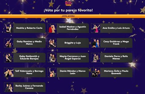 ¿cómo Votar En Las Estrellas Bailan En Hoy 2023 Así Puedes Hacer