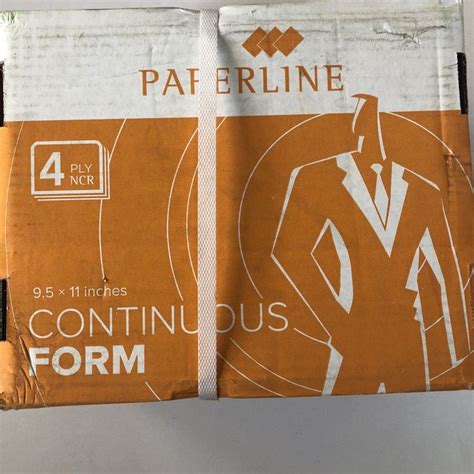 Continuous Form 4 Ply Paperline CF K4 W PRS Dibagi 2