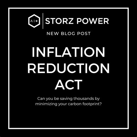 Inflation Reduction Act Storz Power