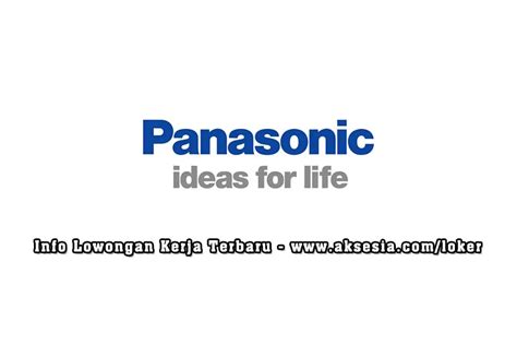 Lowongan Kerja PT Panasonic Gobel Energy Indonesia 2023