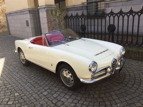 Lot 1964 Alfa Romeo 1600 Giulia Spider No Reserve Catalog 731669