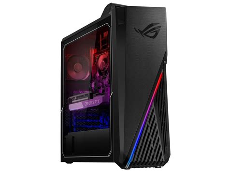 Asus Rog Strix Ga Gaming Desktop Pc Amd Ryzen X Geforce Rtx