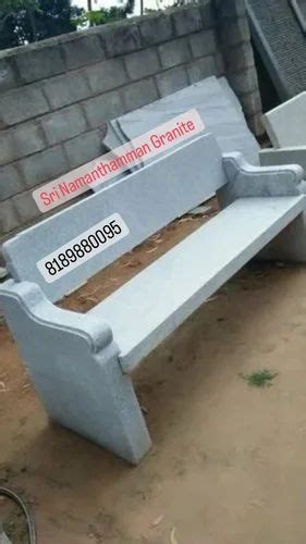 Stone Bench, With Backrest, 4 Seater at Rs 12000 in Chennai | ID ...