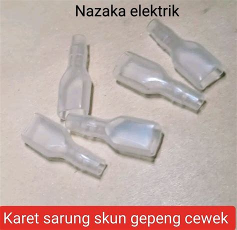 Insulator Karet Sekun Gepeng 100pcs Lazada Indonesia