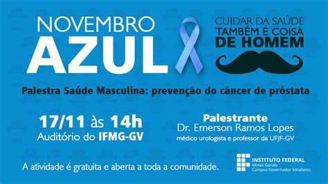 Palestra Novembro Azul 2017