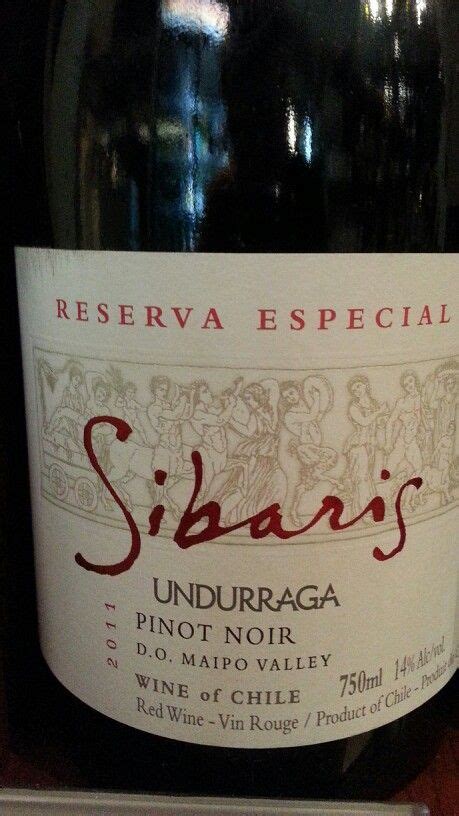 Delight In Undurraga Sibaris Riserva Pinot Noir