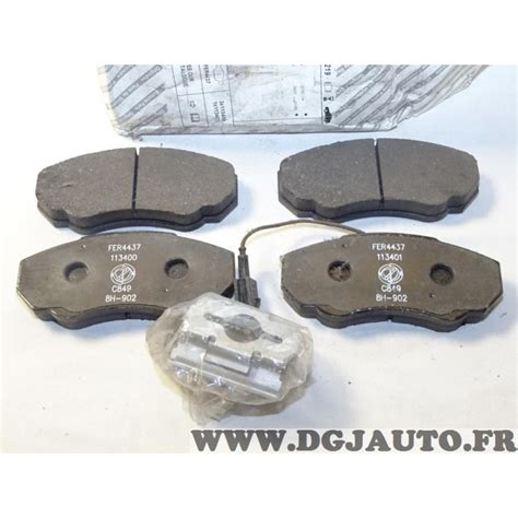 Jeux Plaquettes De Frein Avant Montage Brembo Fiat Pour Fiat