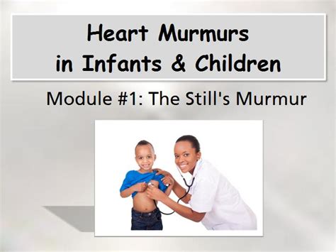 Module #1 - The Still's Murmur (2016)