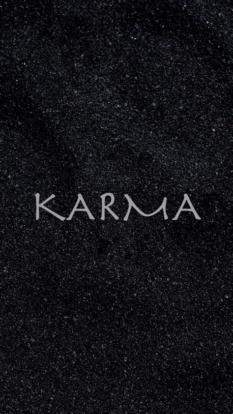 Karma Quote Wallpapers Wallpaper Cave