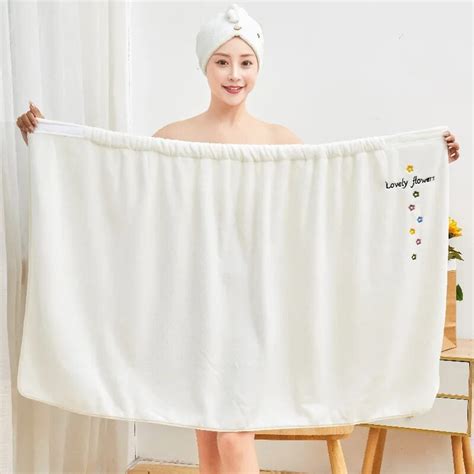 Badu.bg 2бр. Хавлиена кърпа за баня + Шапка за сушене на коса Комплект ...