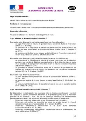 Notice Cerfa Pdf Notice Manuel D Utilisation